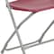 Flash Furniture Folding Chair -Red Plastic - Event Chair LE-L-3-RED-GG - alternate 10